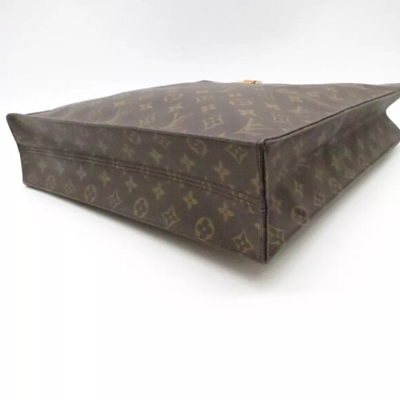 LOUIS VUITTON Sac Plat Tote Bag Monogram Canvas - Picture 11 of 12